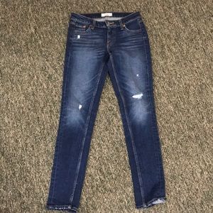 Levi’s Altered 711 jeans